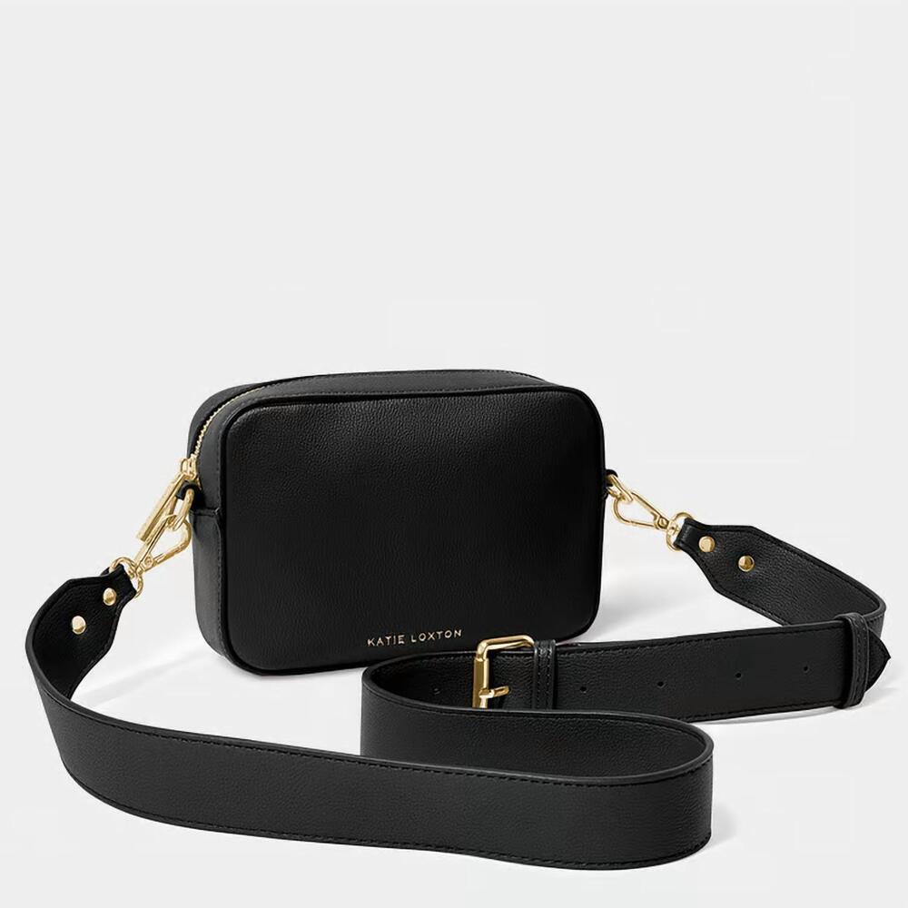 NEW KATIE LOXTON women's zana crossbody mini bag in black